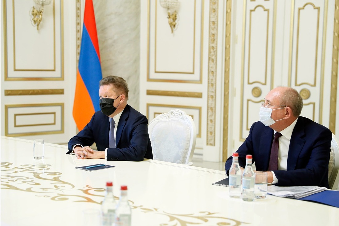 At the meeting. Photo: Office of the Prime Minister of the Republic of Armenia